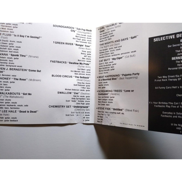 Sub-Pop 200 CD Nirvana Soundgarden Grunge Alt RARE Edition No Caroline Dist 1991 - Picture 6 of 10